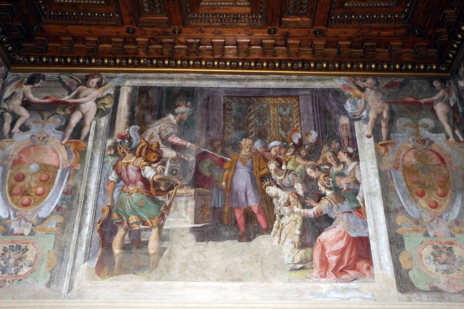 Svenimento di Ester - Palazzo Corsi, Tornabuoni, Firenze